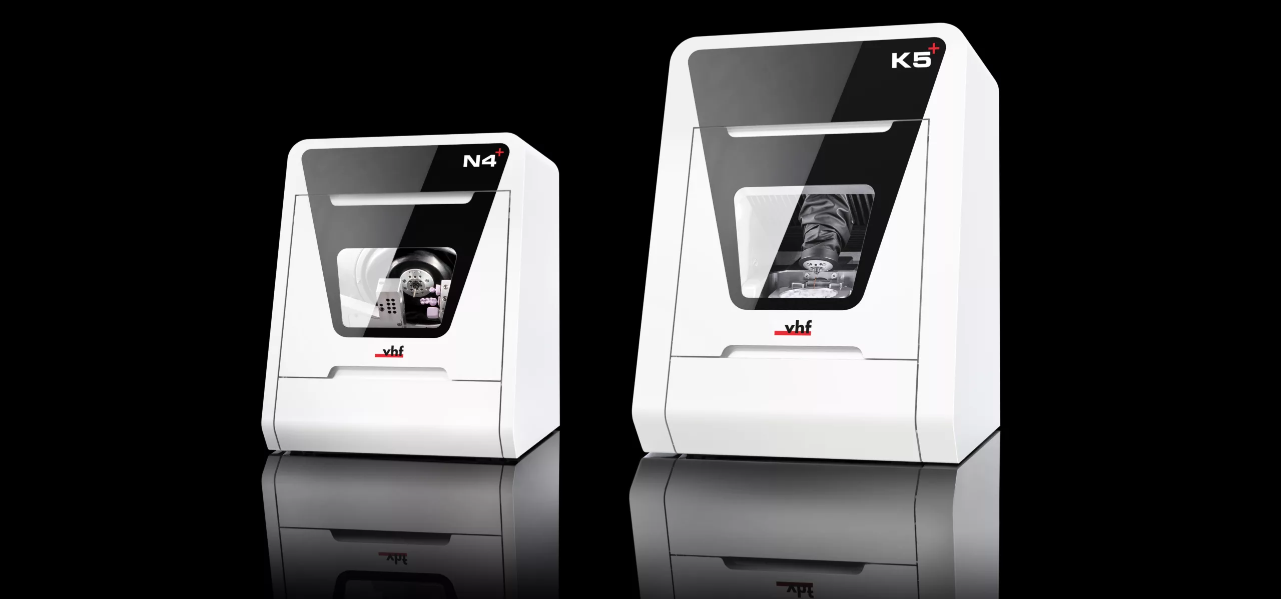 Die Fräsmaschinen N4+ und K5+ haben ein Facelift erhalten.