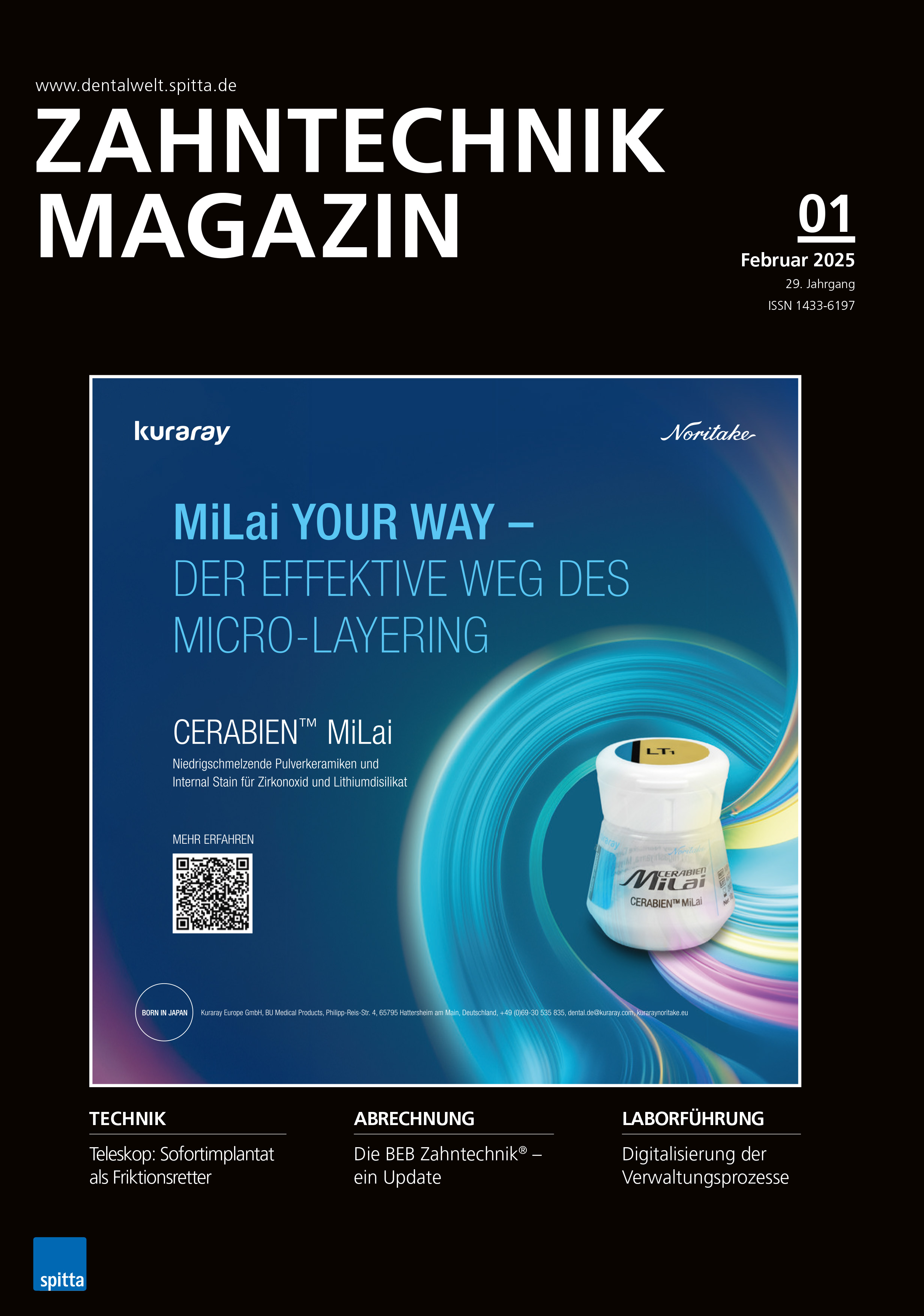 ZAHNTECHNIK MAGAZIN 1/2025