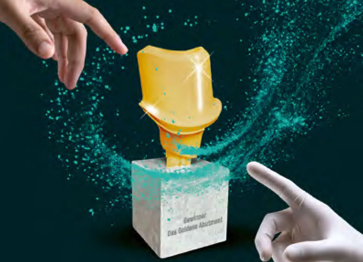 Award das "goldene Abutment"