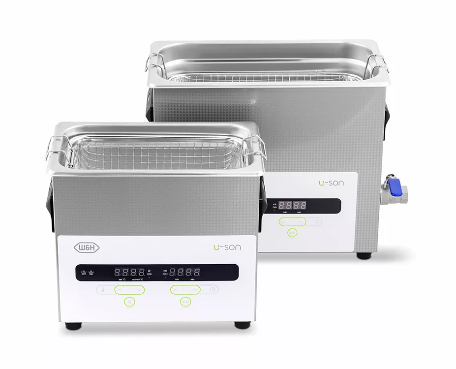 Das W&H-Ultraschallgerät U-Son ermöglicht eine hochwirksame Reinigung und Desinfektion.