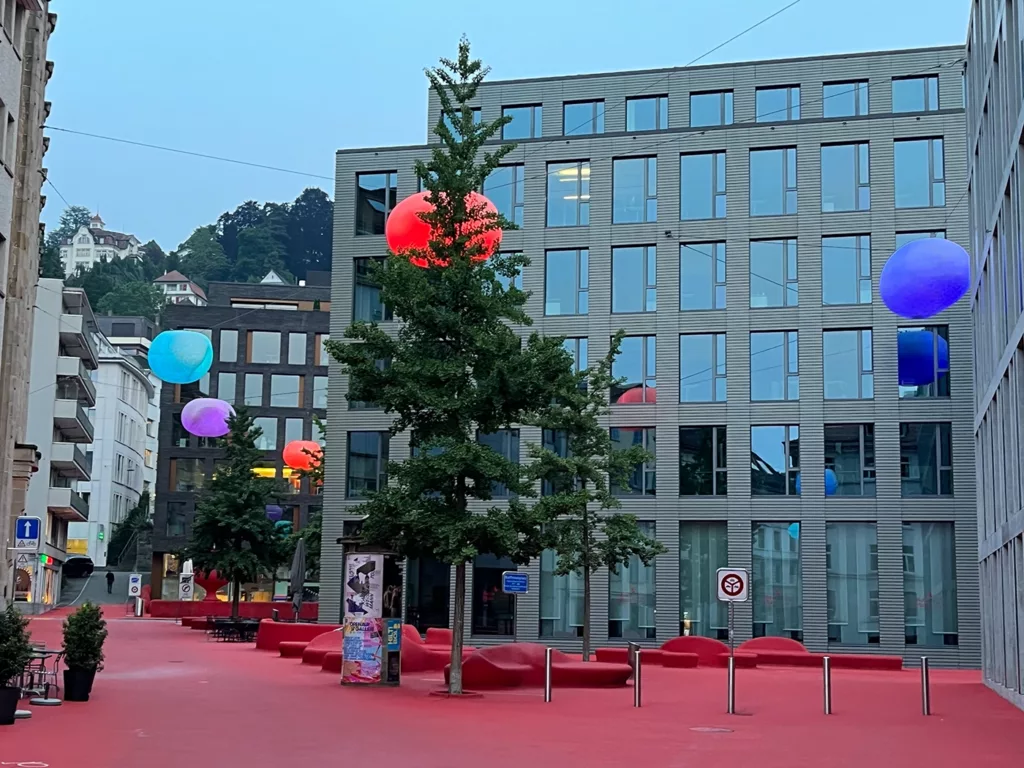 Abendstimmung über dem _Roten Platz_ Foto Rainer Hamberger