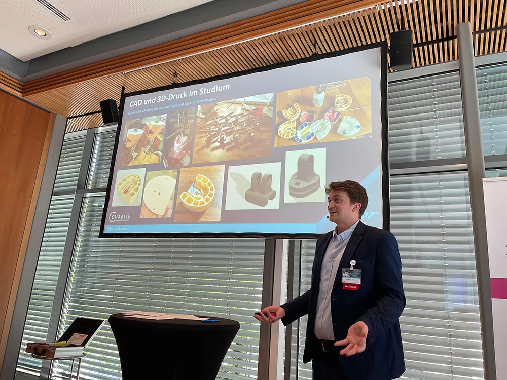 Die Leidenschaft von Jonas Rechlin war bei seiner Präsentation zu spüren.
