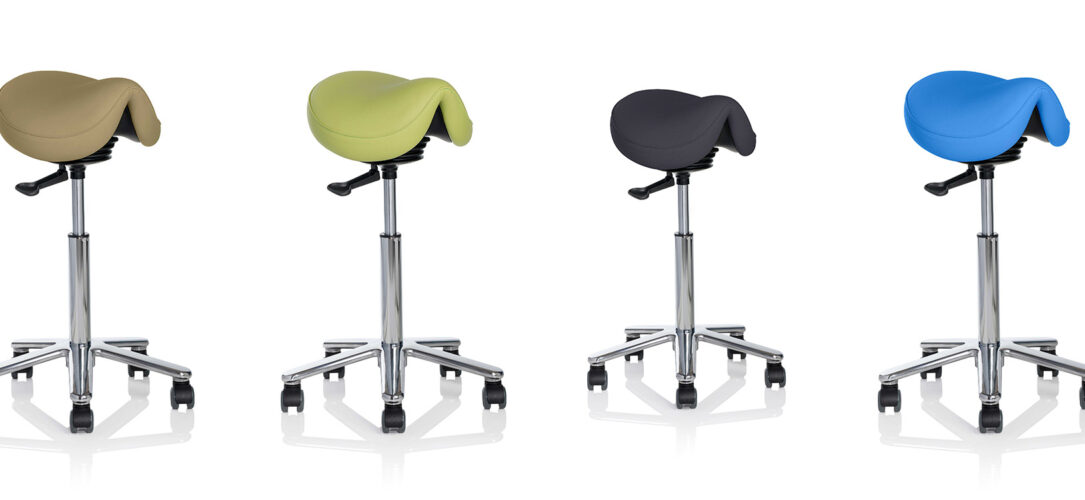 ergonomischen Sattelstühle in verschiedenen Farben von ScanChair
