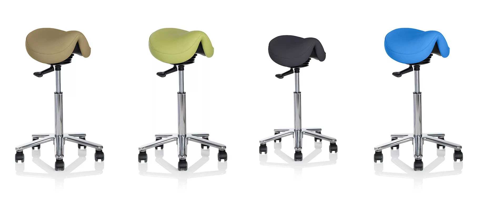ergonomischen Sattelstühle in verschiedenen Farben von ScanChair