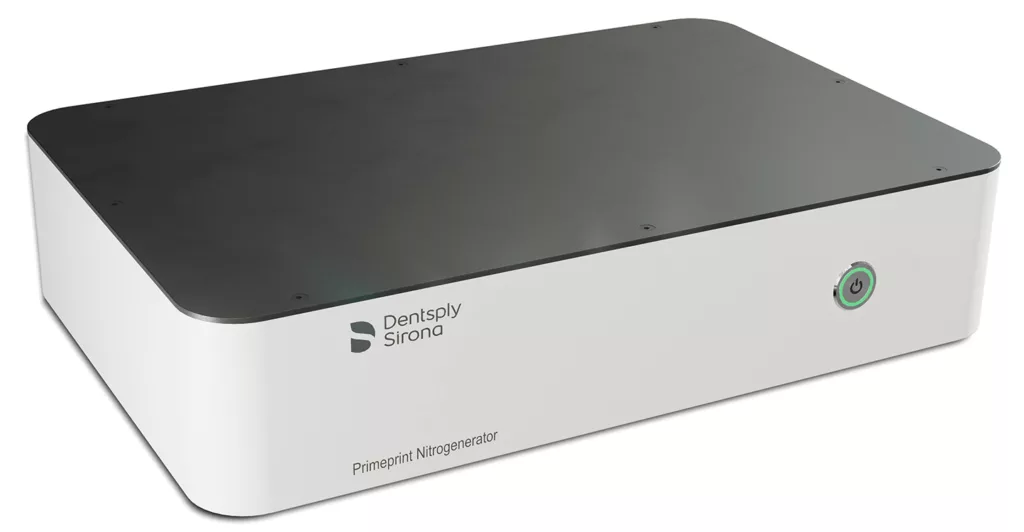 Abb. 2: Der Primeprint-Nitrogenerator filtert den Stickstoff aus der Druckluft und leitet ihn in die Primeprint-PPU.