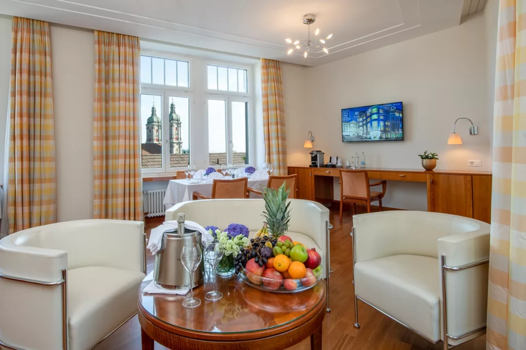 Willkommen in einer Suite _ Foto Hotel Einstein
