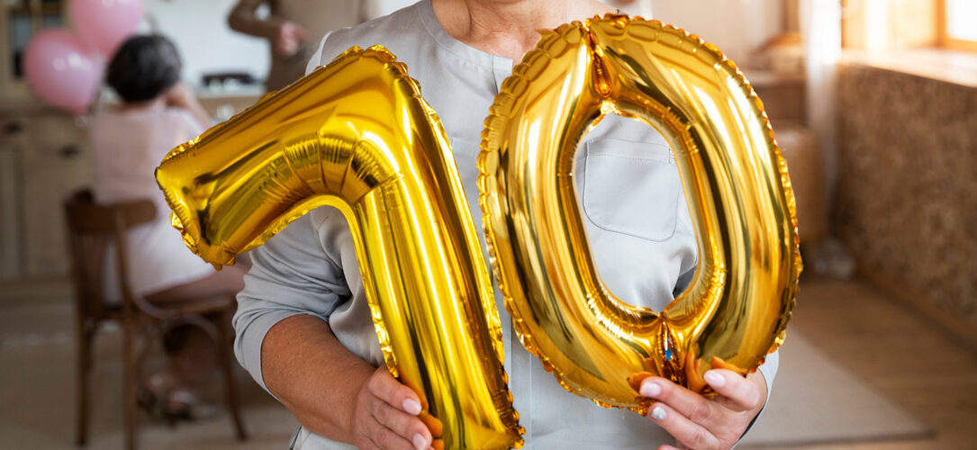 Luftballon 70 Jahre