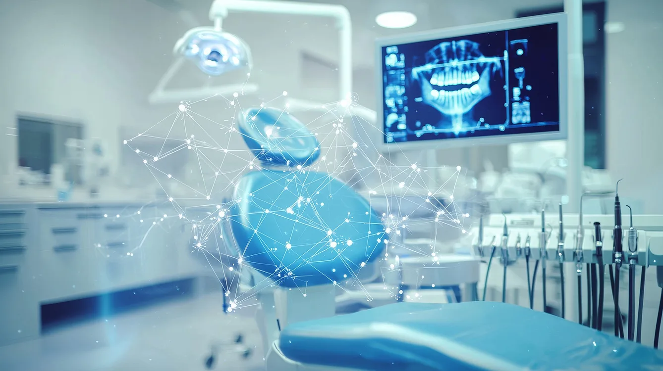 Dental clinic with advanced technology and equipment and clean, well-organized treatment rooms for patient care