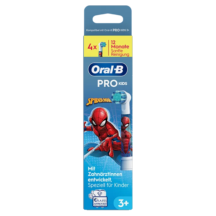 Kinderzahnbürstenköpfe Motiv Spiderman