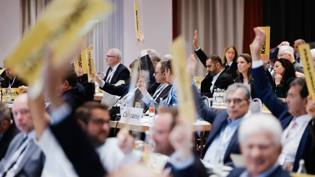 Bundesversammlung der Bundeszahnärztekammer (BZÄK) am 31.10.25 in Berlin. / Foto: Tobias Koch (www.tobiaskoch.net)