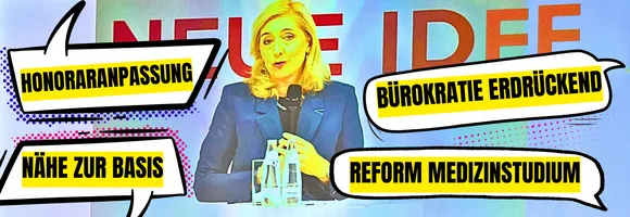 Honoraranpassung etc verschiedene Sprechblasen