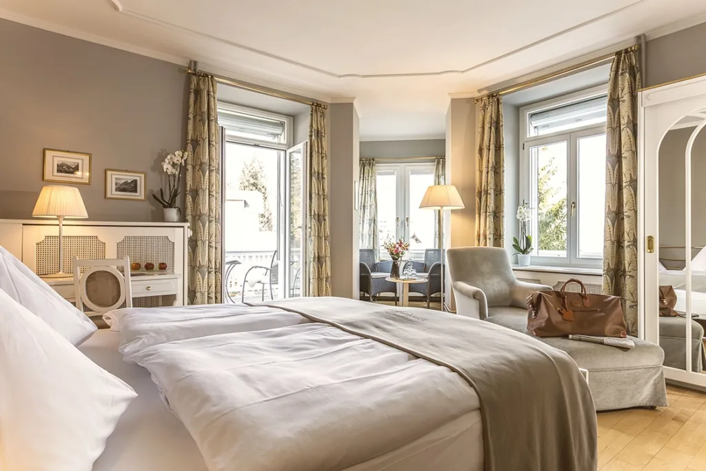 Helle, geräumige Zimmer laden zum Wohlfühlen ein.