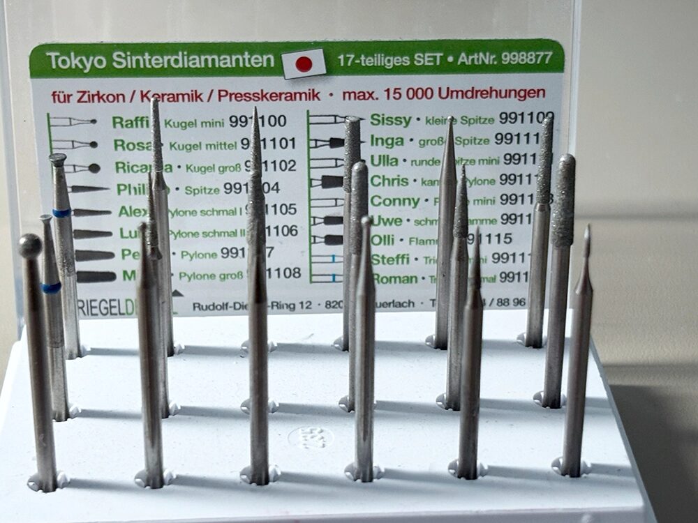 Abb. 10: Tokyo Sinterdiamanten von Briegel