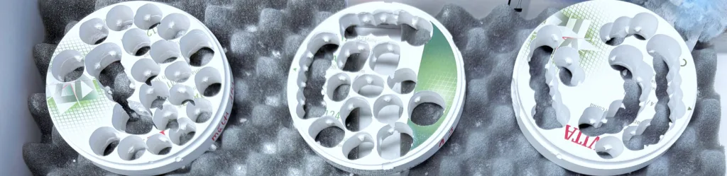 Abb. 6: Verwendete Ronden