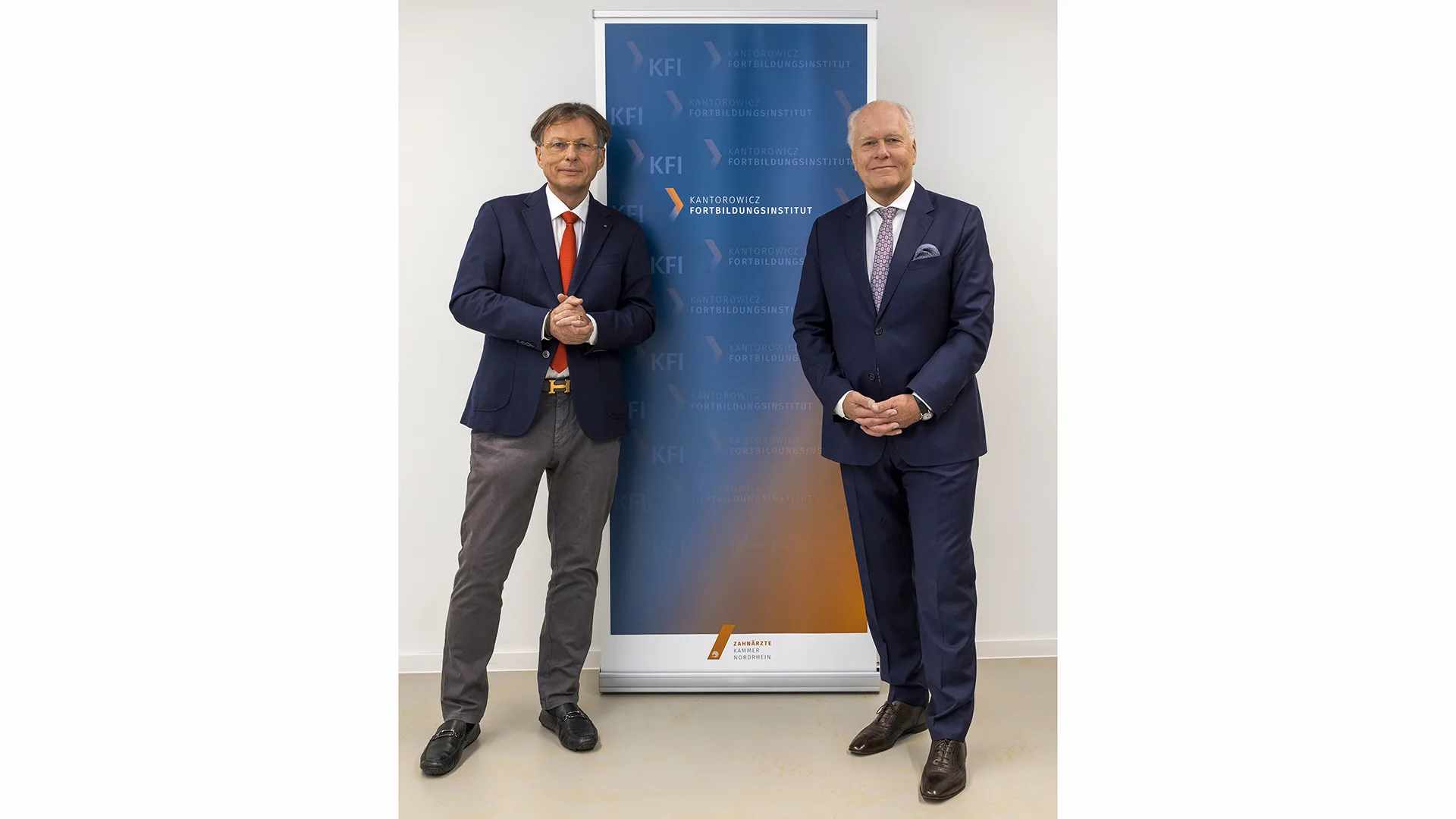 Dr. Ralf Hausweiler (r) und Dr. Dr. Georg Arentowicz_ZÄK NR-Rolfes