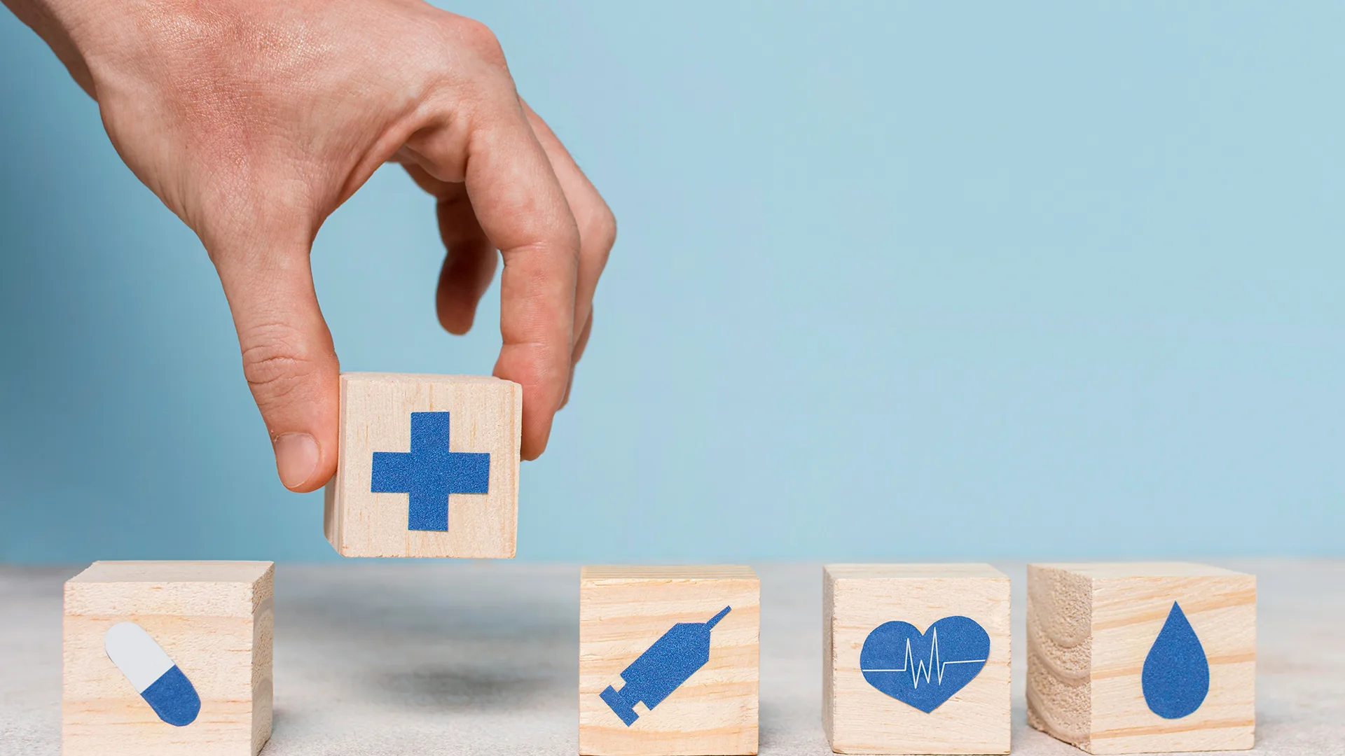 Vorderansicht Sortiment von medizinischen Stilllebenelementen