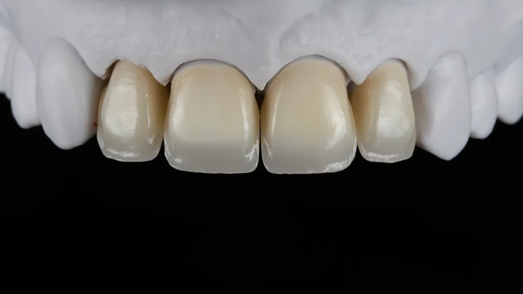 Vorbereitete vestibuläre Oberflächen – bereit für die Anwendung der internen Malfarben