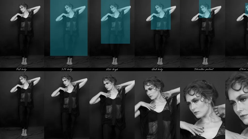 Die verschiedenen Körperausschnitte bei der Porträtfotografie