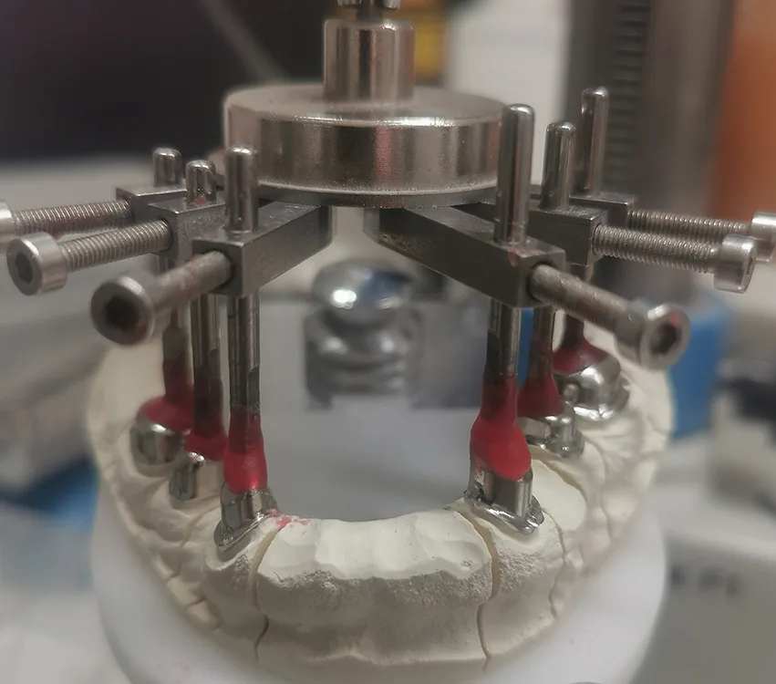 Abb. 12: Umsetzen mittels Telemaster.