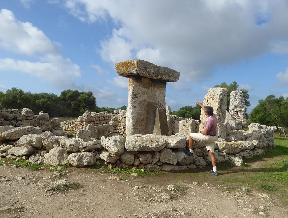 Typisches Talayot auf Menorca