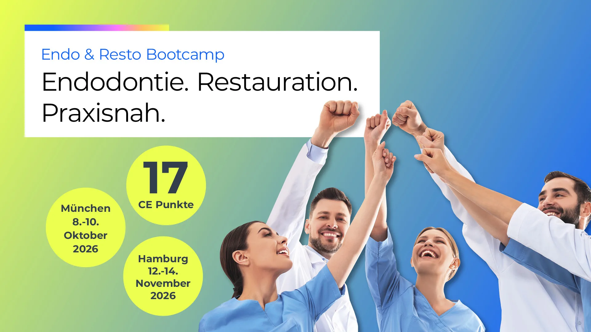 Dentsply Sirona Bootcamp für Endodontie und Restauration 2026