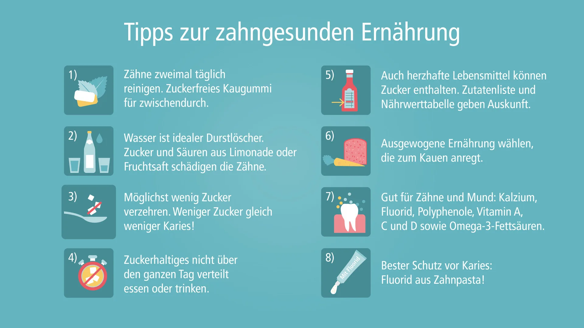 Tipps für Zahnpflege