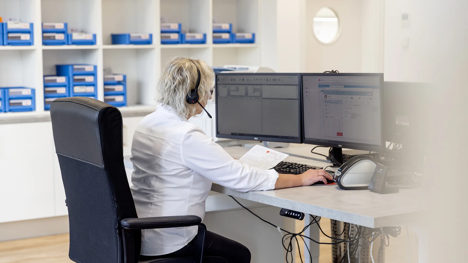 Mann im Büro