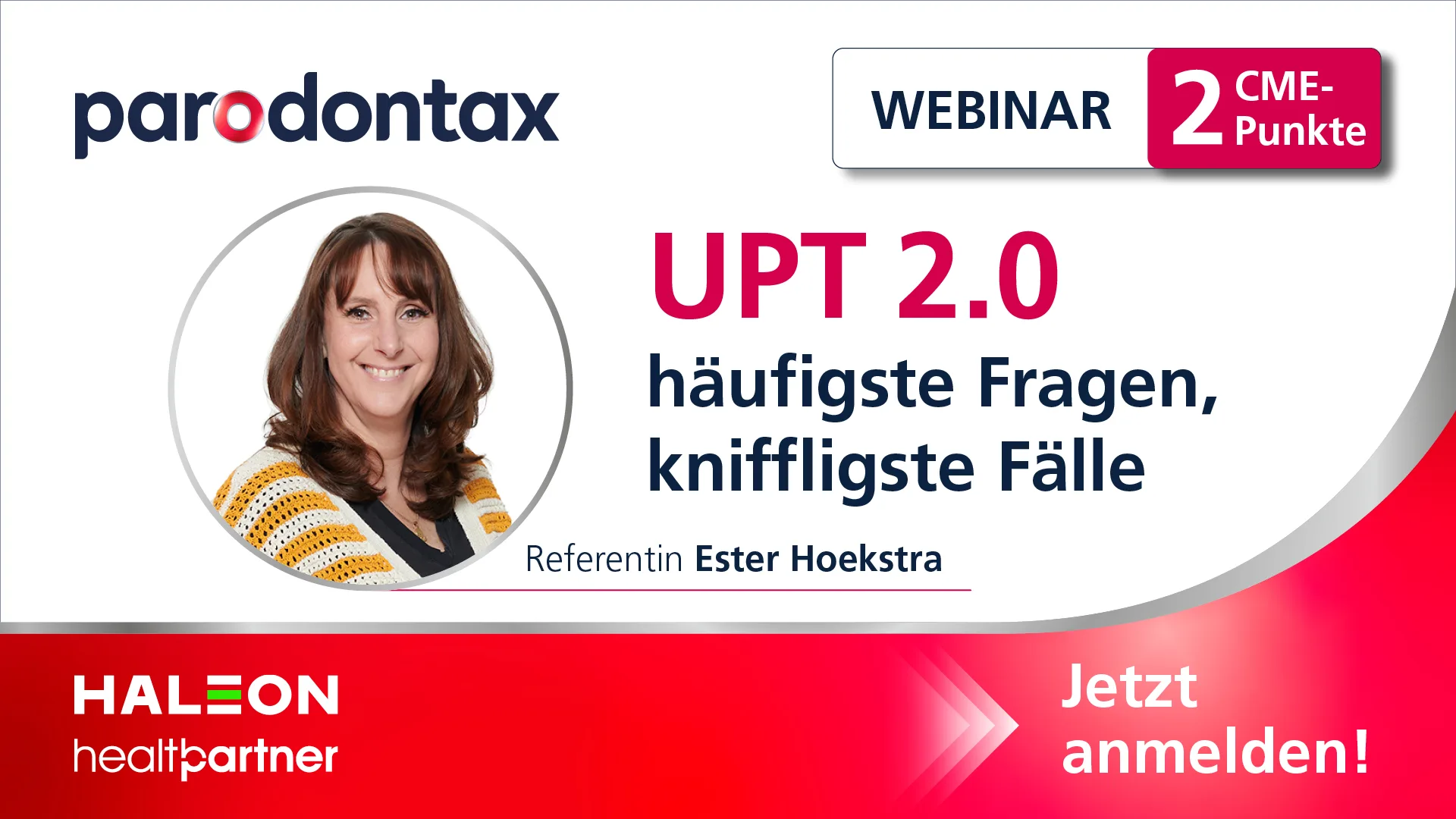 Einladung zum Haleon-Webinar am 17. Juni 2026 zum Thema "UPT 2.0 – häufigste Fragen, kniffligste Fälle"