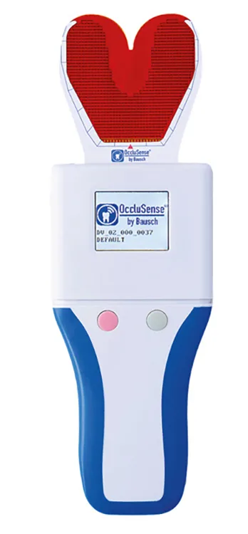 Abb. 2: OccluSense® mit Sensor.