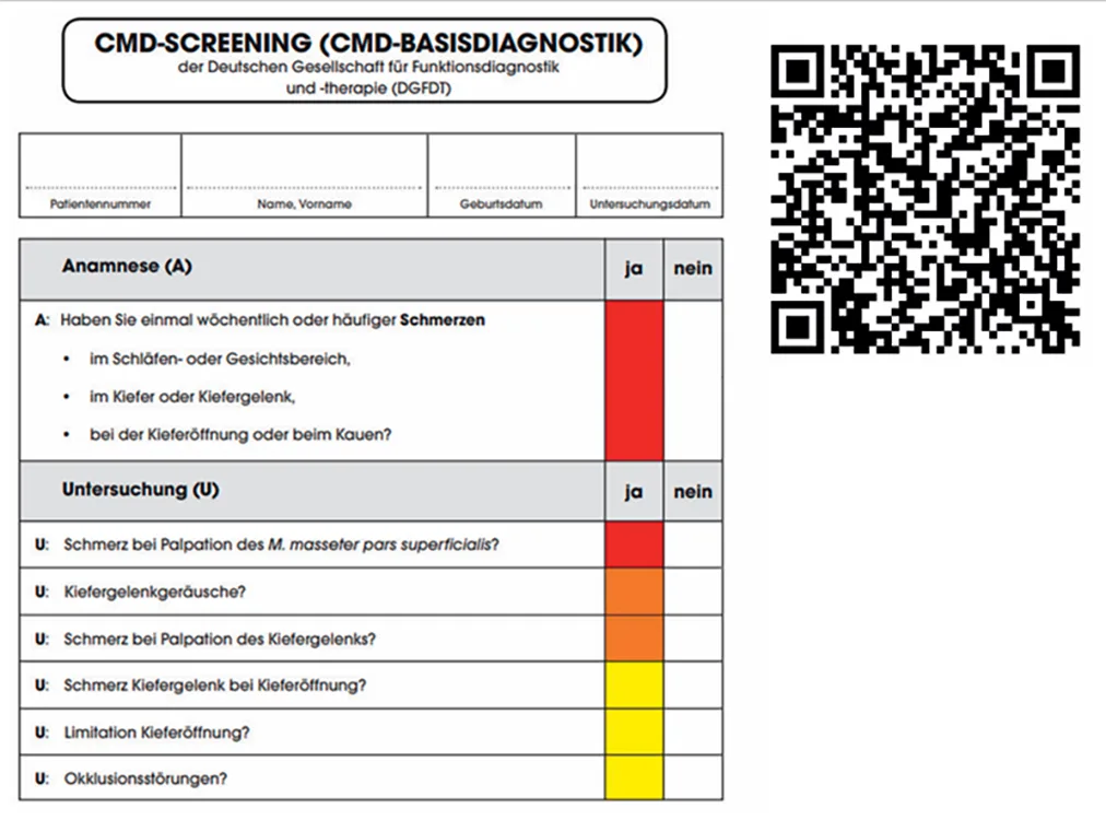 Abb. 1: QR-Code zum CMD-Screening.