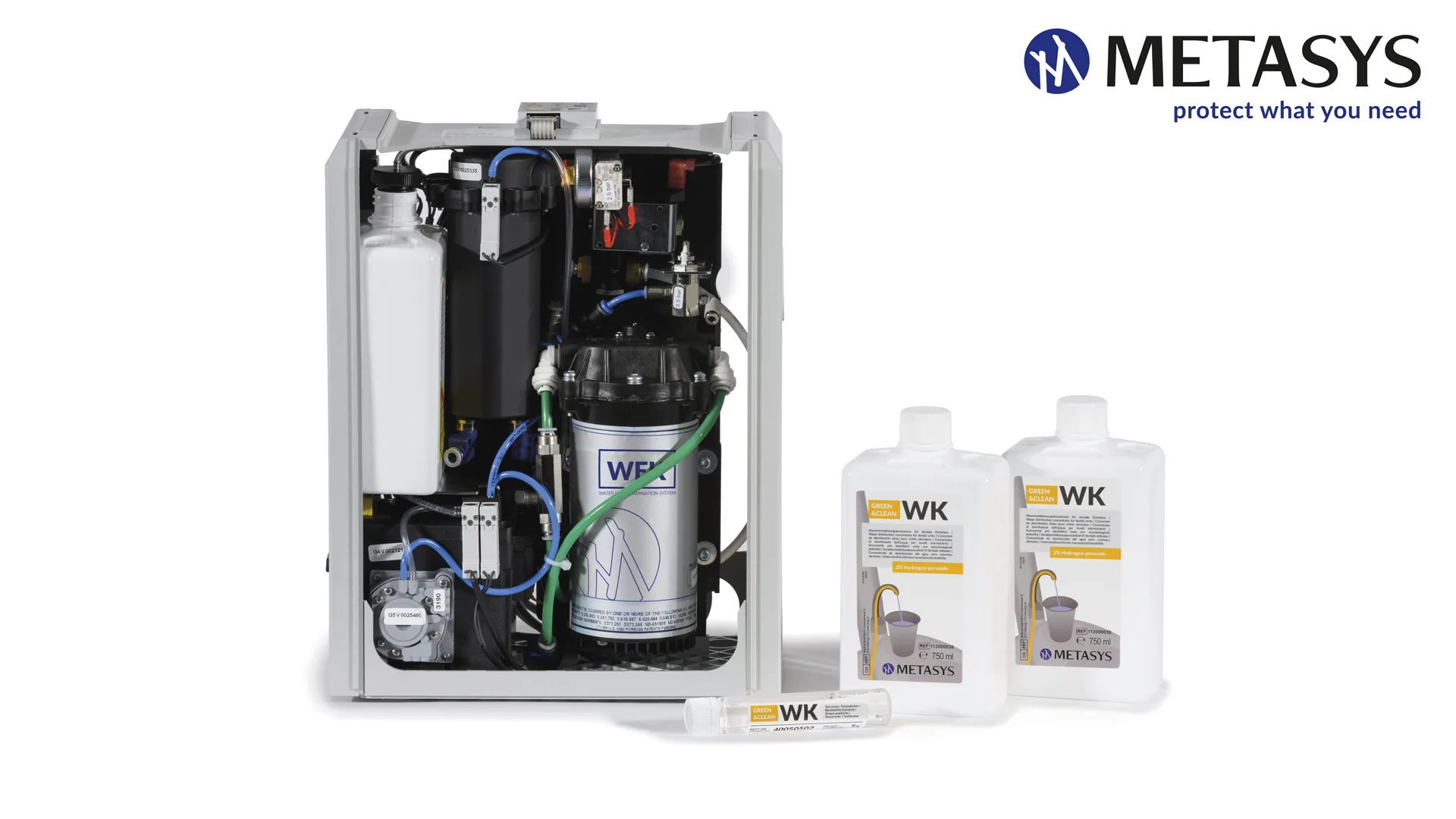 Produktabbildung GREEN&CLEAN WK von METASYS zu Wasserentkeimung