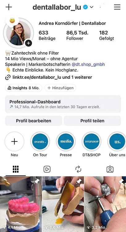 Instagram-Profile