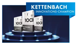 Zum dritten Mal in Folge gehört Kettenbach zu den TOP-100 Innovatoren.
