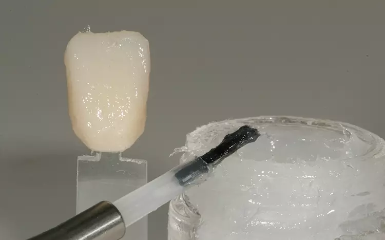 Abb. 3: CoverGel aufgetragen.