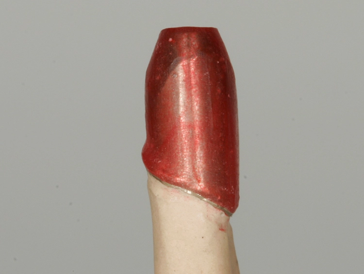 Abb. 46: Patternkäppchen auf Minimalstärke.