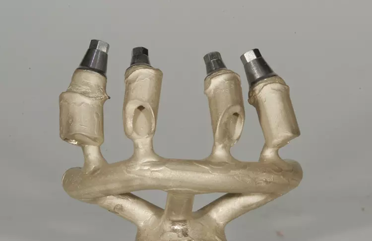 Abb. 48: Ein perfekter Biolightguss ohne Fehlstellen.