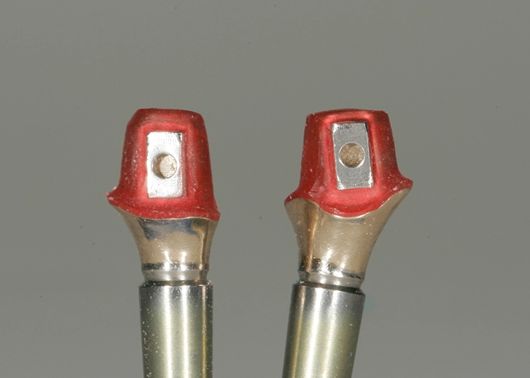 Abb. 68: Pattern auf Stärke geschliffen.