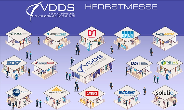 Die Mitgliedsunternehmen des VDDS begrüßen das Konzept der Herbstmesse 2021 und nehmen mit einem Stand und Beiträgen teil.