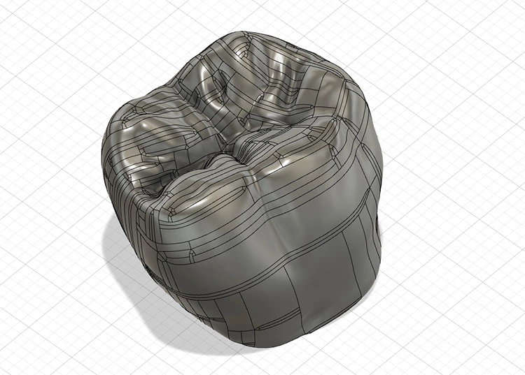 Abb. 10: B-Rep-Körper mit NURBS-Patches.