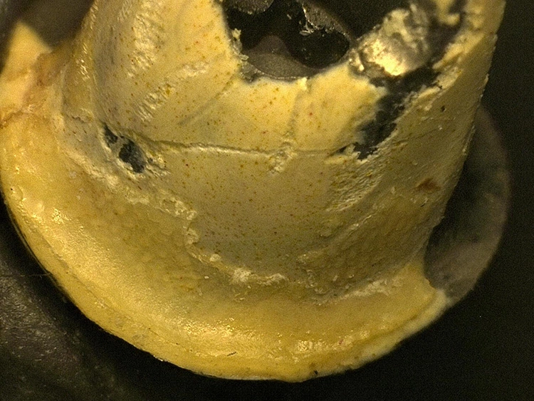 Abb. 13a: Abutment in 50-facher Vergrößerung.