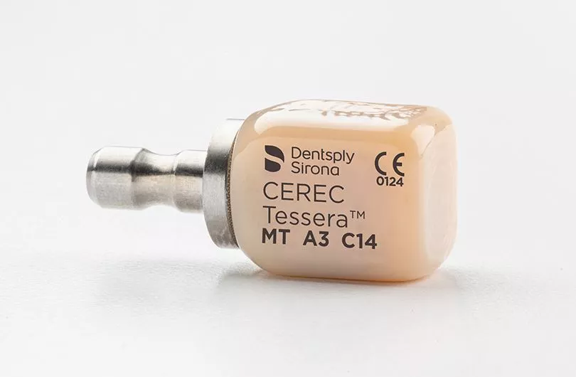 Abb. 1: CEREC Tessera Block.