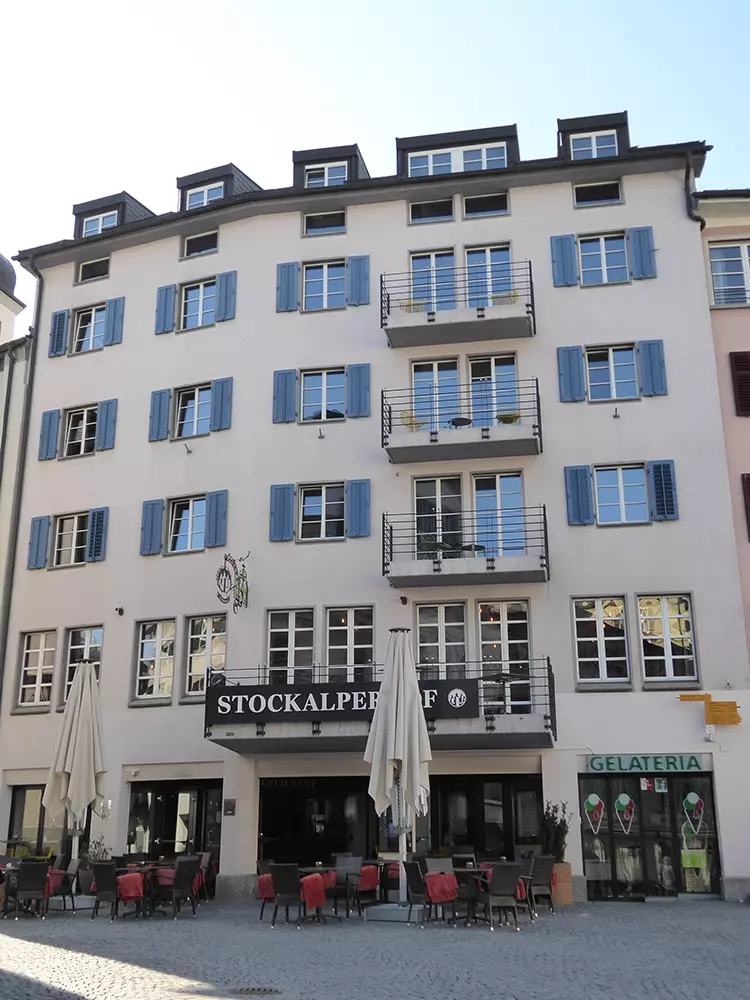 Das Hotel Sockalperhof.