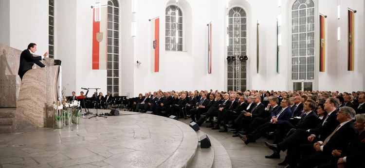 Festakt in der Paulskirche am 8. November 2018.