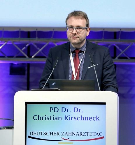 PD Dr. Dr. Kirschneck, Regensburg, erhielt den deutschen Miller-Preis verliehen.