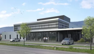 So wird es aussehen – das neue Produktions- und Kundencenter von Thommen Medical in Grenchen (Schweiz).