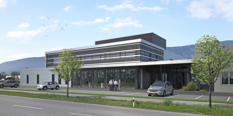 So wird es aussehen – das neue Produktions- und Kundencenter von Thommen Medical in Grenchen (Schweiz).