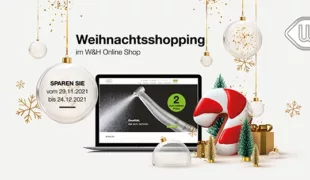 Oh, du fröhliche Weihnachtszeit! Bei W&H müssen Kunden nicht bis Heiligabend auf ihre Geschenke warten. Stattdessen sparen sie jetzt schon im Advent beim großen Weihnachtsshopping im W&H Online Shop. Jede Woche wartet eine tolle neue Aktion.