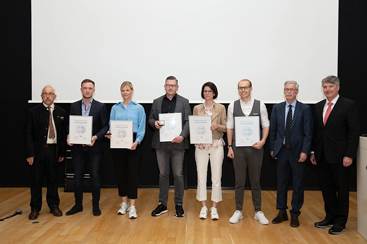 Verleihung des Klaus-Kanter-Förderpreis im Telemann Saal.