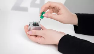 Komfort von vhf – innovativer Schiebemechanismus und sichere Handhabung der Werkzeuge.