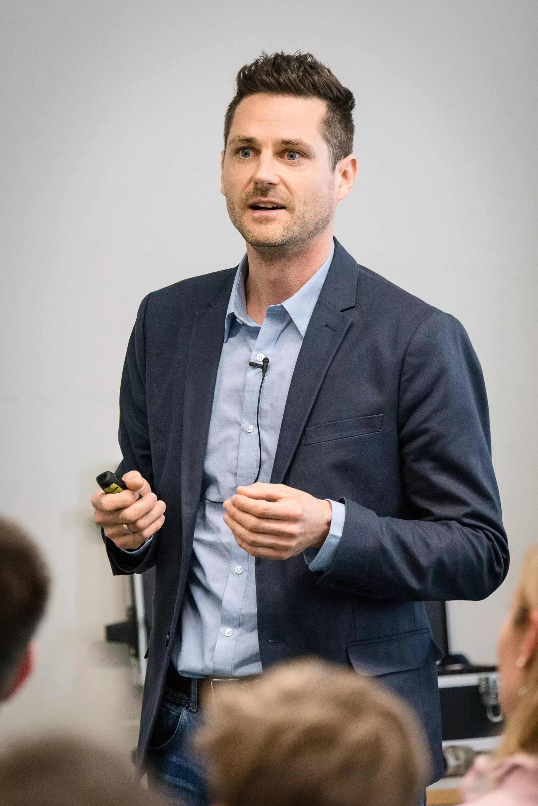 Im Team referierten ZTM Stefan M. Roozen und ...